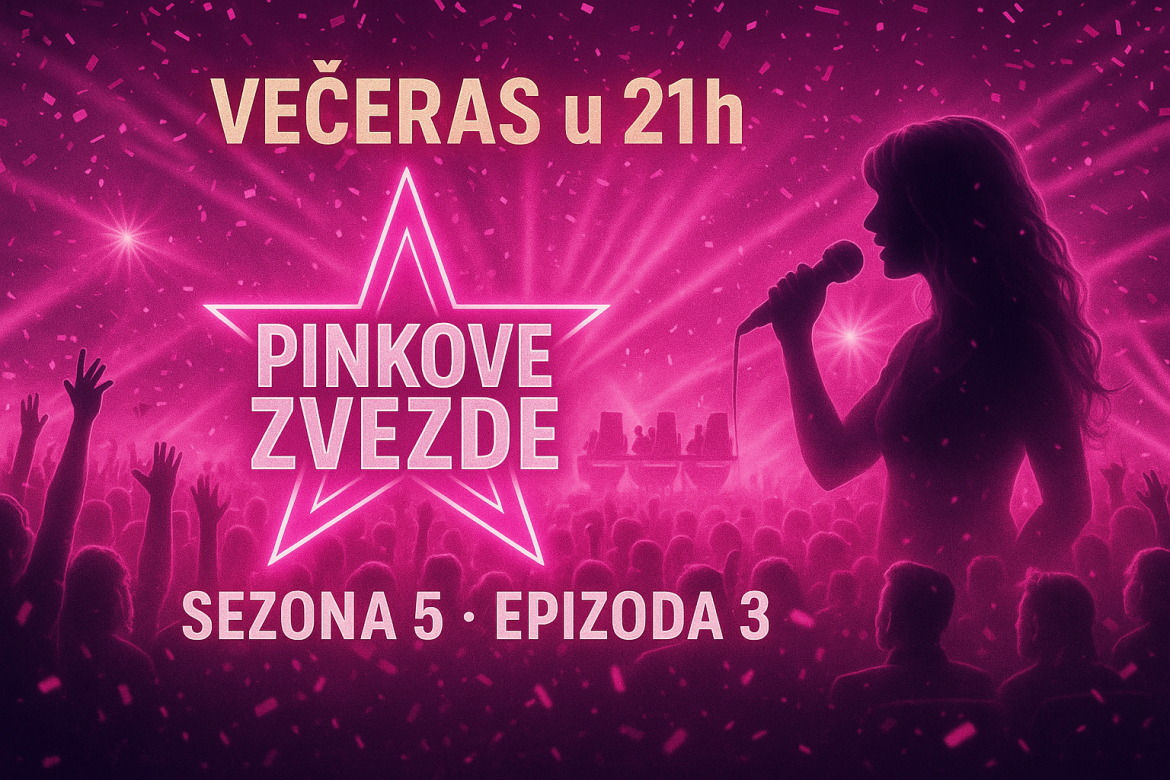 Treća emisija Pinkove Zvezde. Žiri Pinkovih Zvezda, Jelena Karleuša u Pinkovim Zvezdama, Desingerica u Pinkovim Zvezdama, Bosanac Pinkove Zvezde