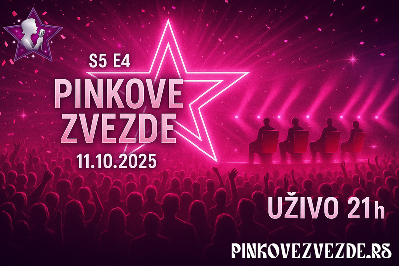 Pinkove Zvezde S5 E4 uživo